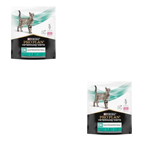 Purina PRO PLAN Veterinary Diets EN Gastrointestinal | Doppelpack | 2 x 400 g | Diätalleinfuttermittel für Katzen und Kätzchen | Kann helfen bei Resorptionsstörungen des Darms von Purina