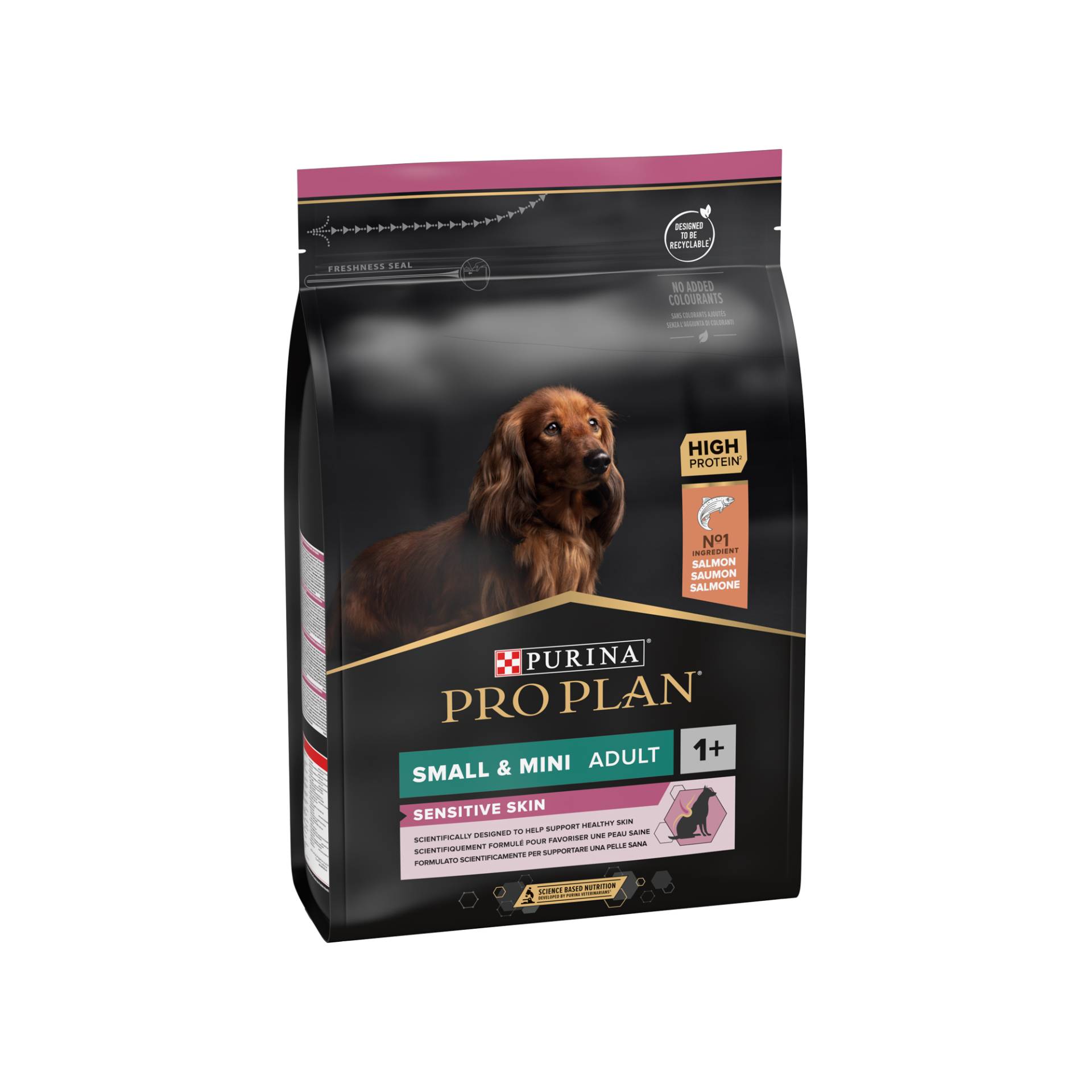 Purina Pro Plan Adult Small & Mini Sensitive Skin Hundefutter - 3 kg von Purina Pro Plan