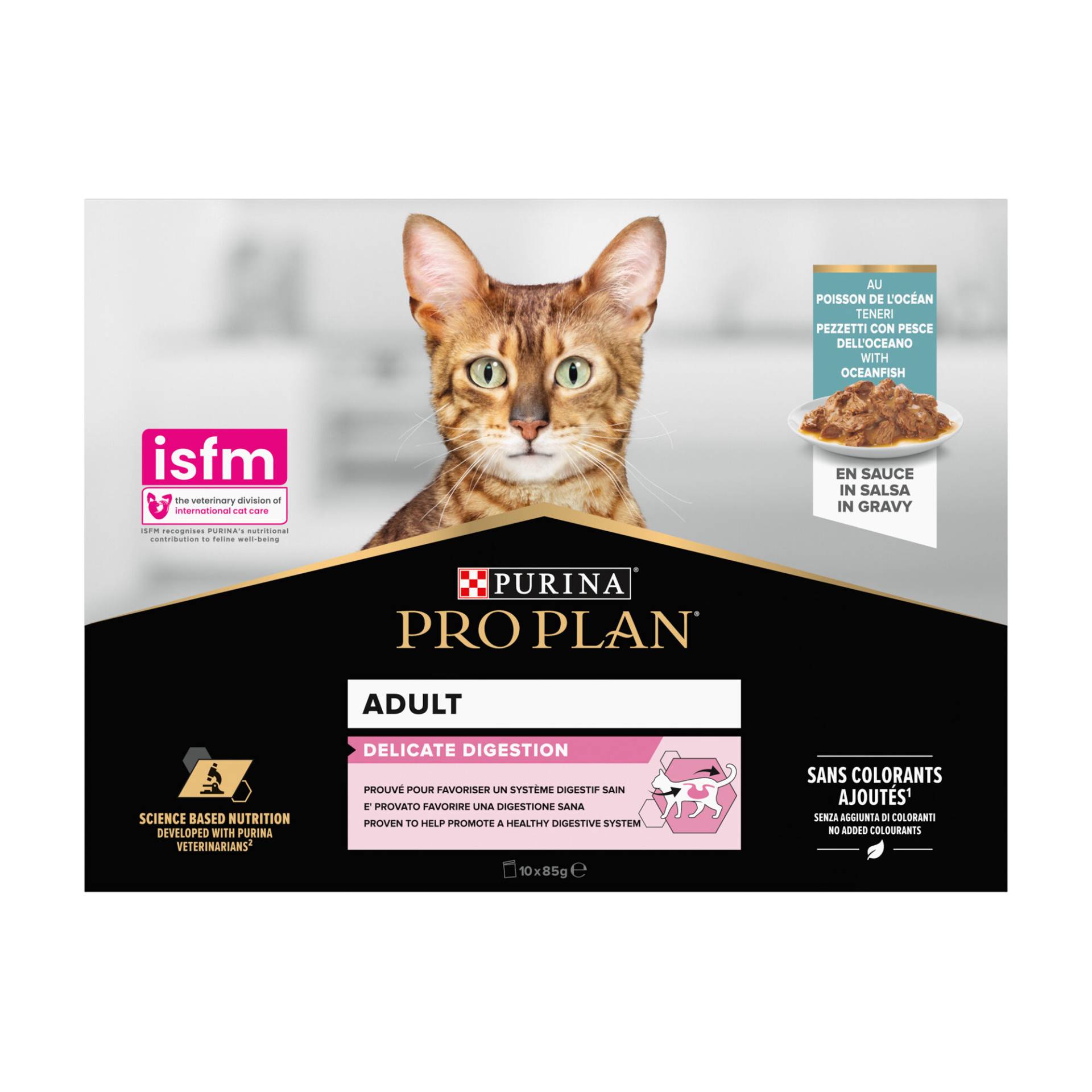 Purina Pro Plan Cat NutriSavour - Delicate - 20 x 85 g von Purina Pro Plan