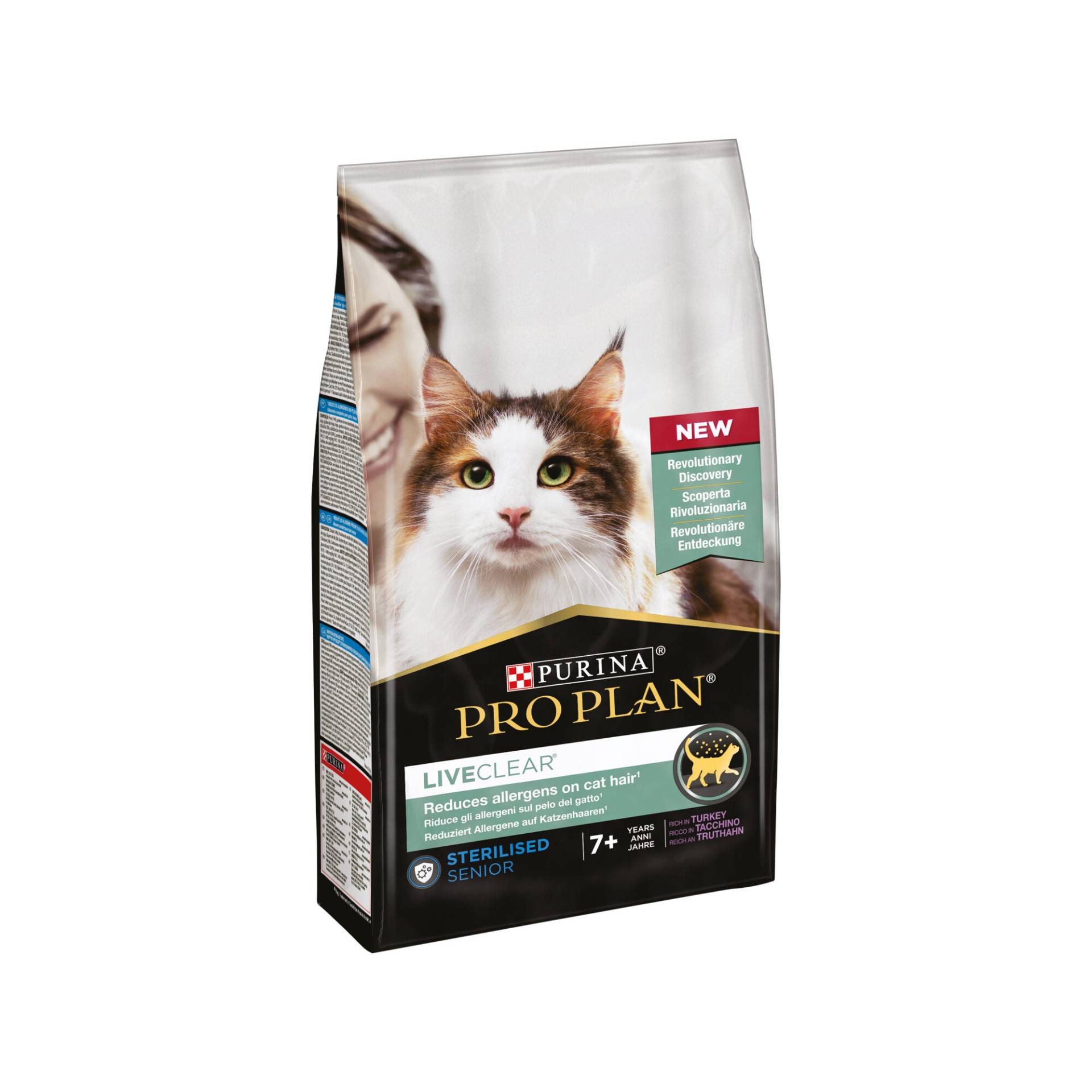 Purina Pro Plan LiveClear Sterilised Senior Cat - Pute - 1,4 kg von Purina Pro Plan