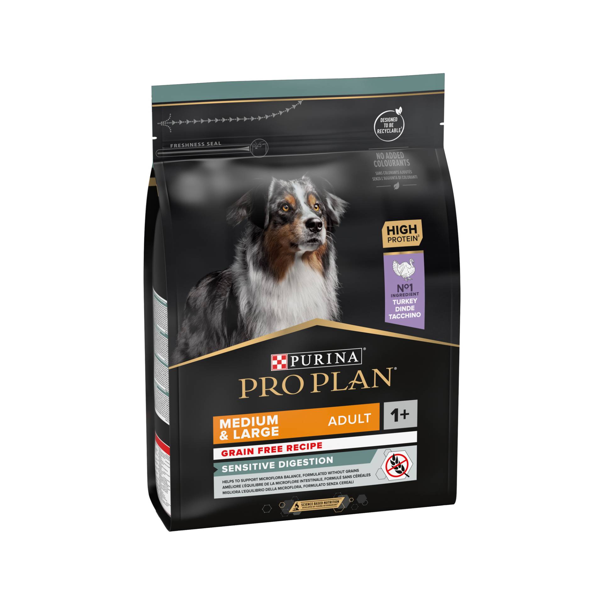 Purina Pro Plan Medium & Large Adult Sensitive Digestion Hundefutter - 2,5 kg von Purina Pro Plan