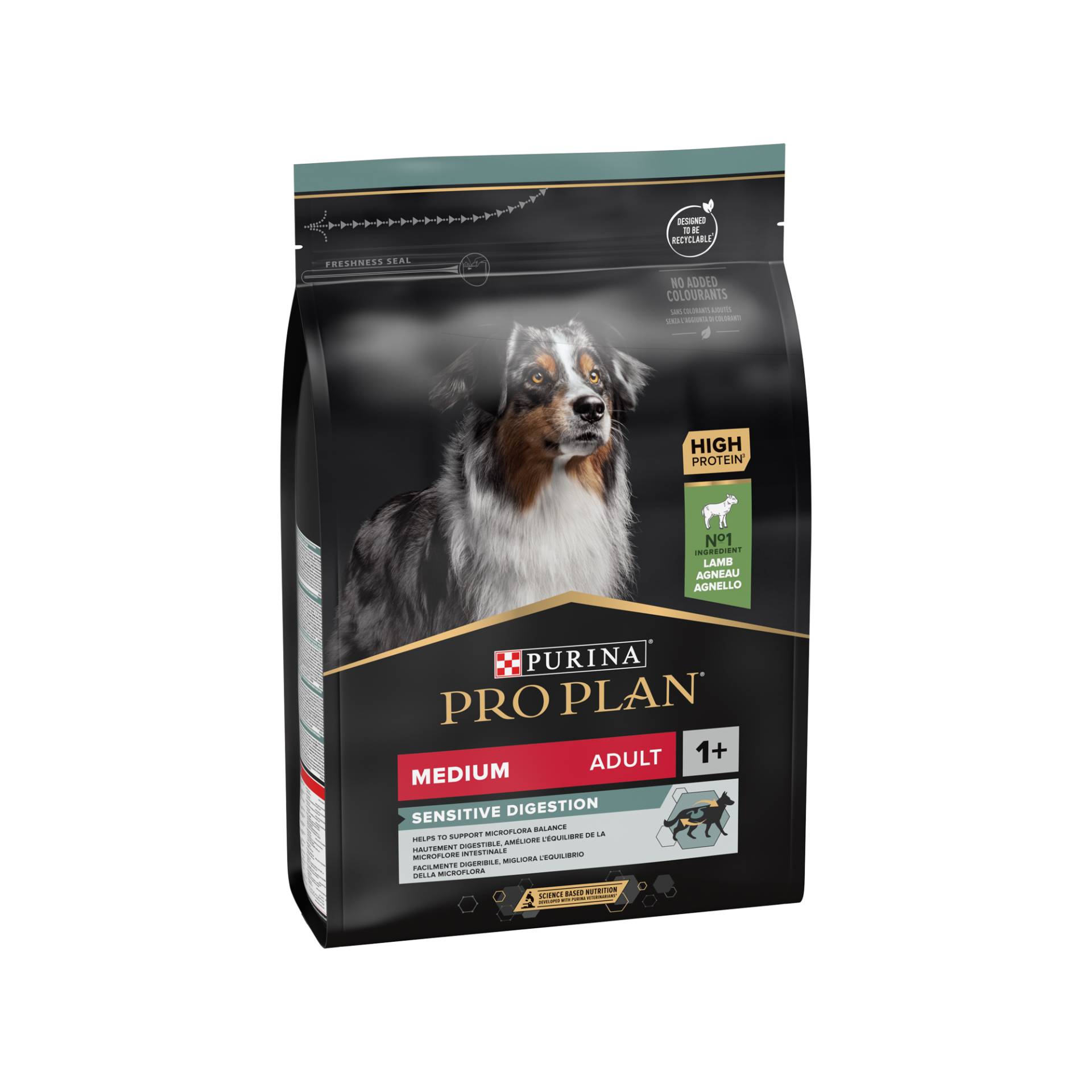 Purina Pro Plan Sensitive Digestion Medium Adult Hundefutter - Lamm - 3 kg von Purina Pro Plan