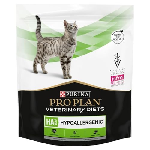 PURINA PRO PLAN Veterinary Diets HA Hypoallergenic | 325 g | Diät-Alleinfuttermittel für Kitten und ausgewachsene Katzen | Zur Minderung von Nährstoffintoleranzerscheinungen von Purina