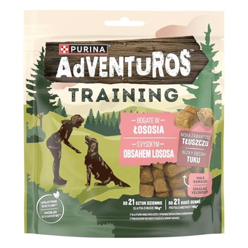 Purina Snack für Hunde, Adventure, Training, Lachs, 115 g von Purina