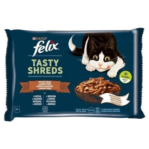 Purina Tasty Shreds Katzenfutter von Felix