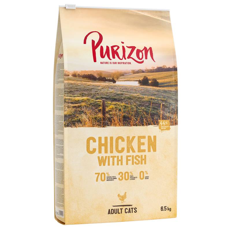 Purizon Original Huhn mit Fisch  - getreidefrei -  Sparpaket: 2 x 6,5 kg von Purizon