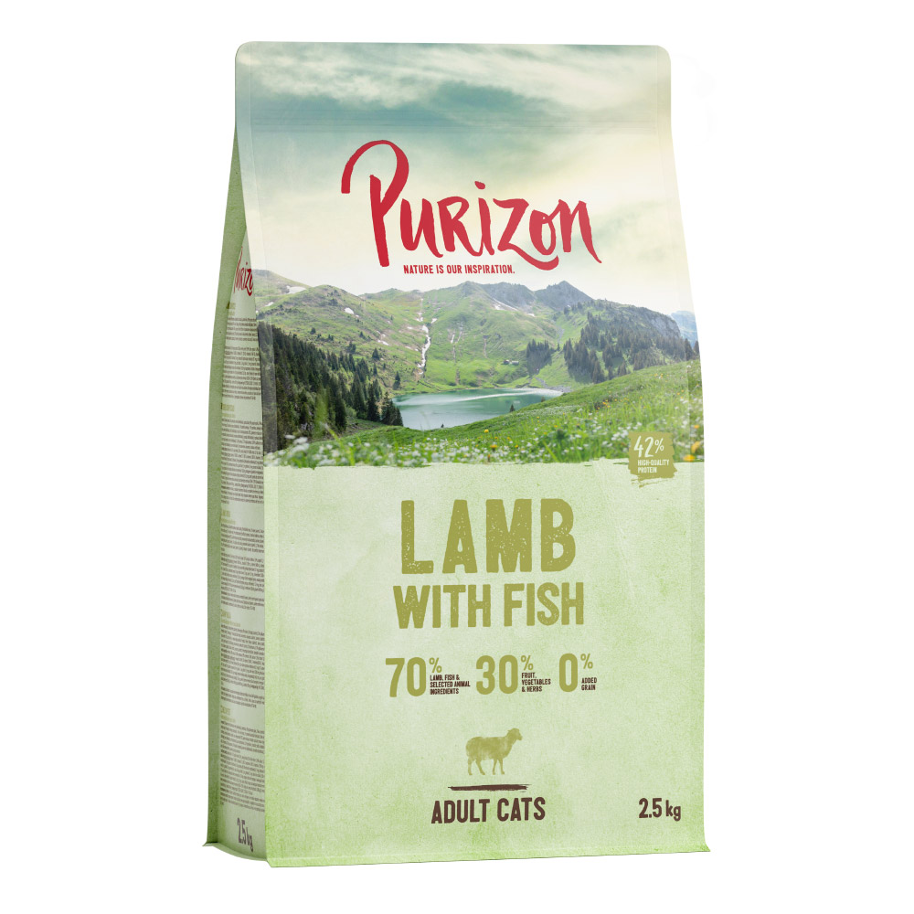 Purizon Original Lamm mit Fisch - getreidefrei -  2,5 kg von Purizon