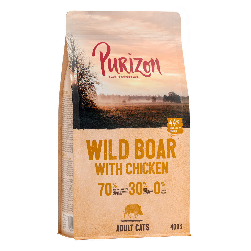 Purizon Original Wildschwein mit Huhn - getreidefrei - 400 g von Purizon