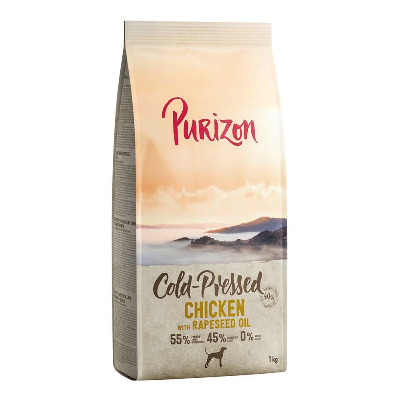 1 kg Purizon zum Probierpreis! - Adult Kaltgepresst: Huhn mit Rapsöl von Purizon