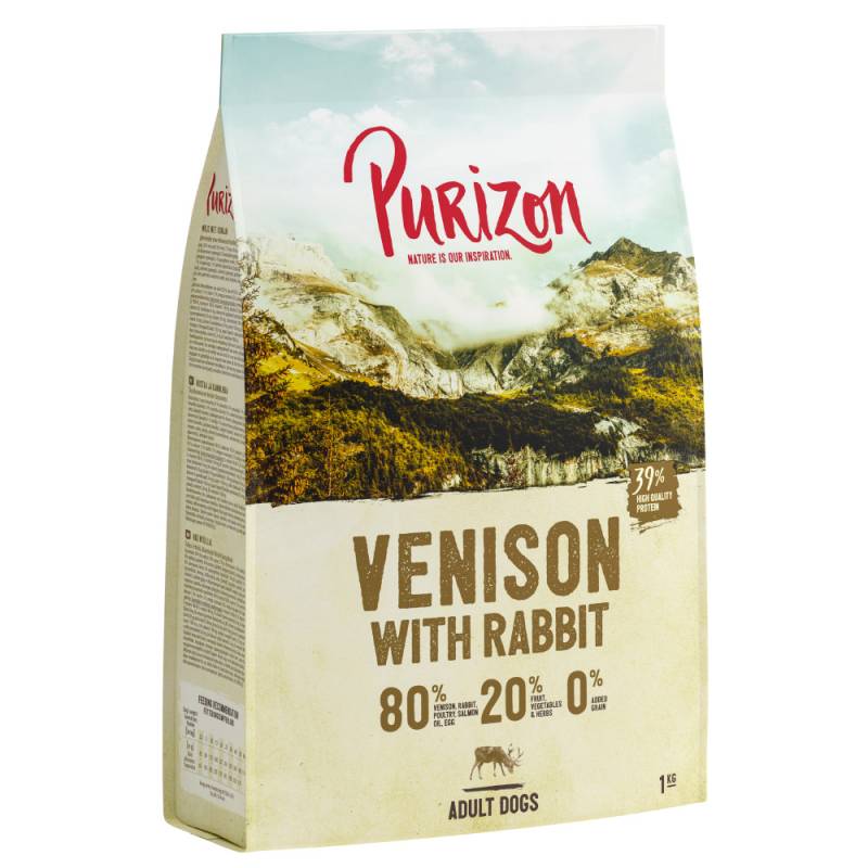 1 kg Purizon zum Probierpreis! - Adult Wild mit Kaninchen von Purizon