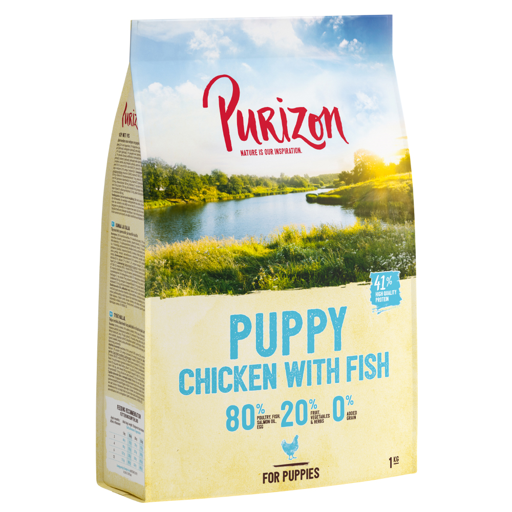 1 kg Purizon zum Probierpreis! - Puppy Huhn mit Fisch von Purizon