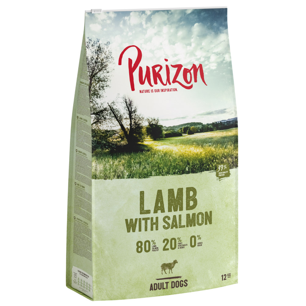 10 € Rabatt! 12 kg Purizon - Adult Lamm & Lachs von Purizon