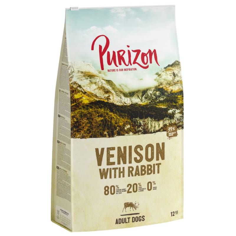 10 € Rabatt! 12 kg Purizon - Adult Wild & Kaninchen von Purizon