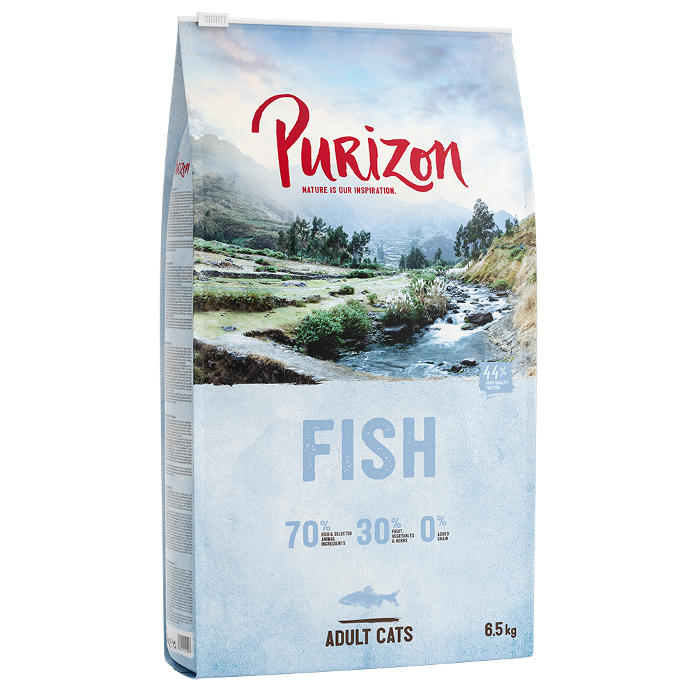 10 € Rabatt: 6,5 kg Purizon  - Adult Fisch von Purizon