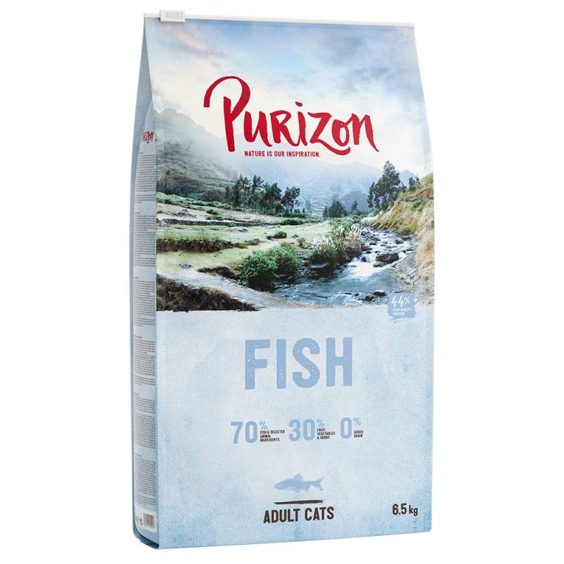 10 € Rabatt: 6,5 kg Purizon  - Adult Fisch von Purizon