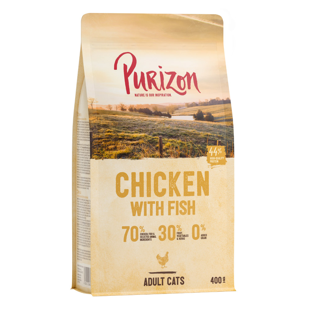 400 g Purizon zum Probierpreis! - Adult Huhn & Fisch von Purizon