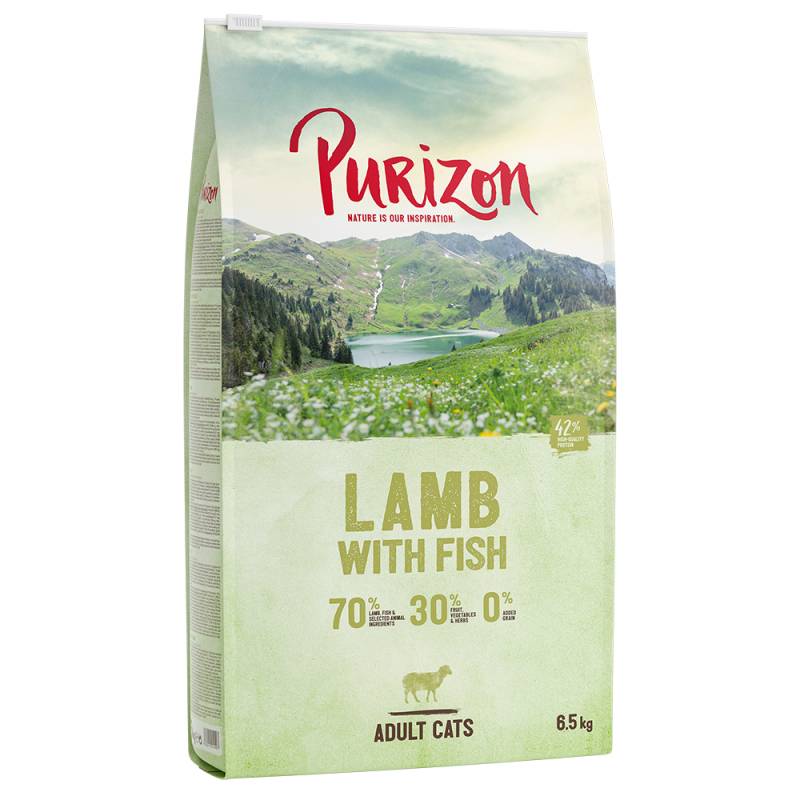 5.5 kg Purizon + 1 kg gratis! - Adult Lamm & Fisch von Purizon