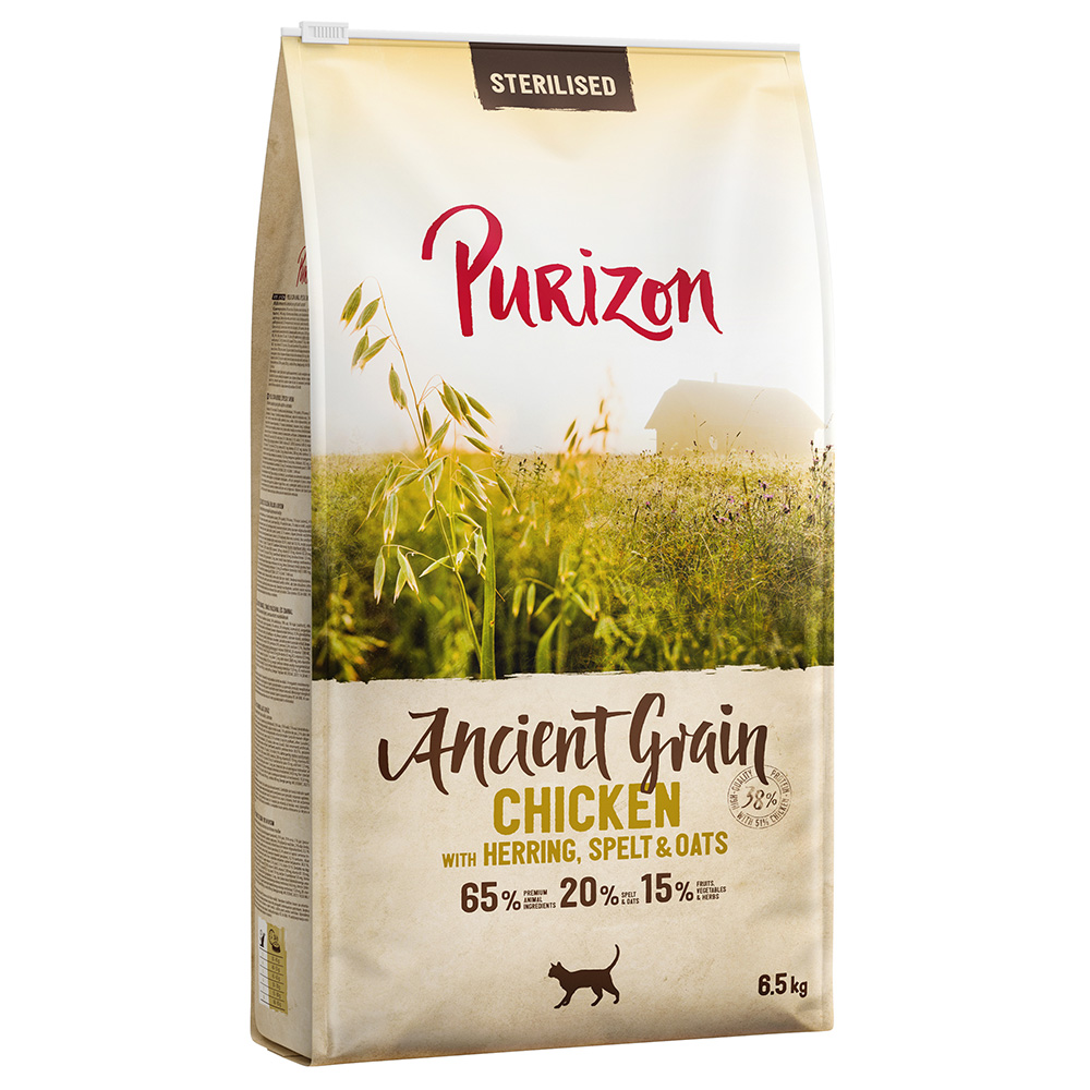 5.5 kg Purizon + 1 kg gratis! - Ancient Grain Huhn Sterilised von Purizon