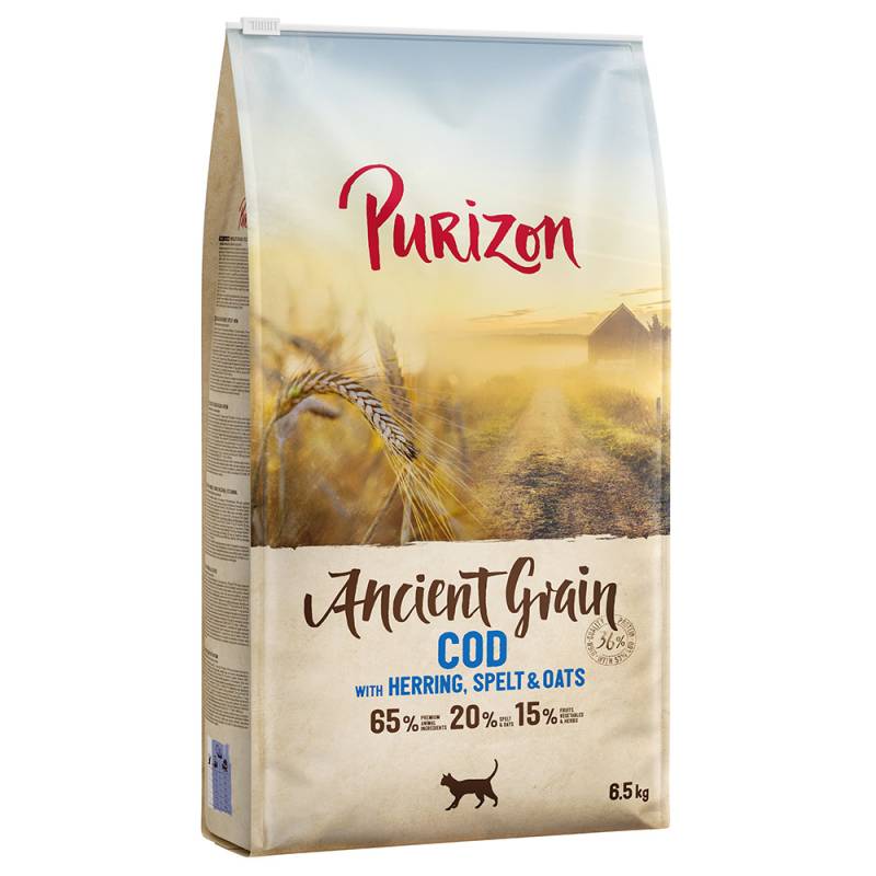 5.5 kg Purizon + 1 kg gratis! - Ancient Grain Kabeljau von Purizon