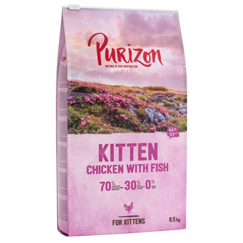 5.5 kg Purizon + 1 kg gratis! - Kitten Huhn & Fisch von Purizon