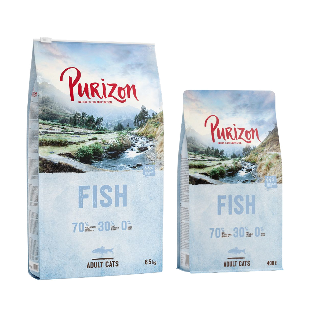 6,5 kg Purizon + 400 g gratis! - Adult Fisch von Purizon