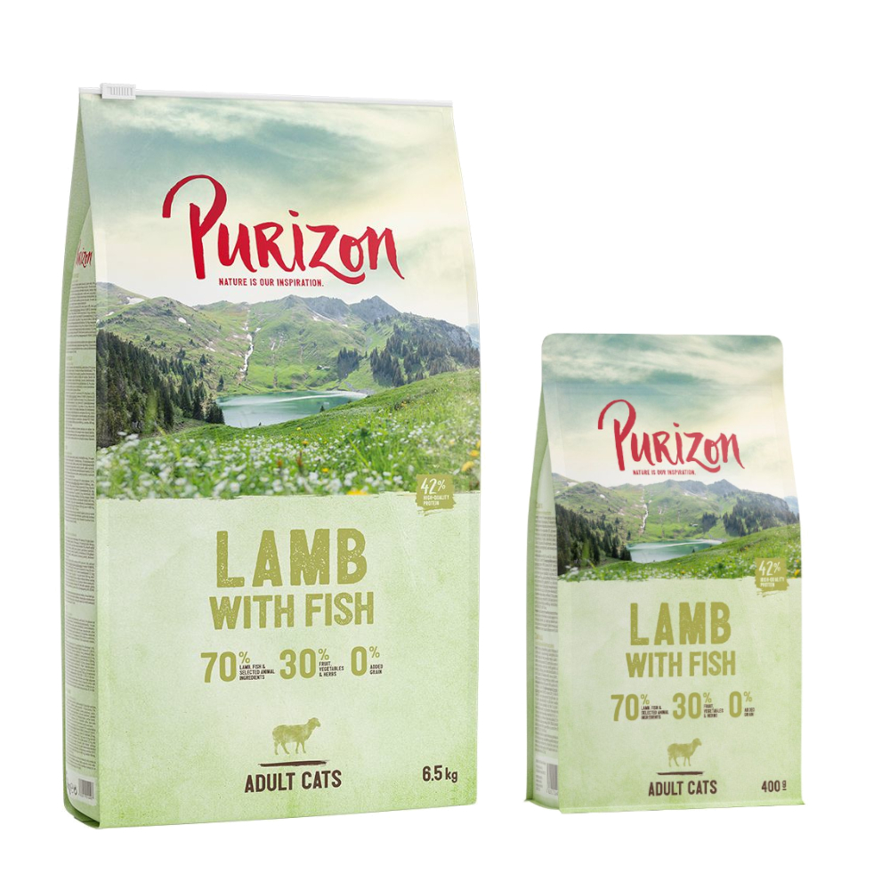 6,5 kg Purizon + 400 g gratis! - Adult Lamm mit Fisch von Purizon