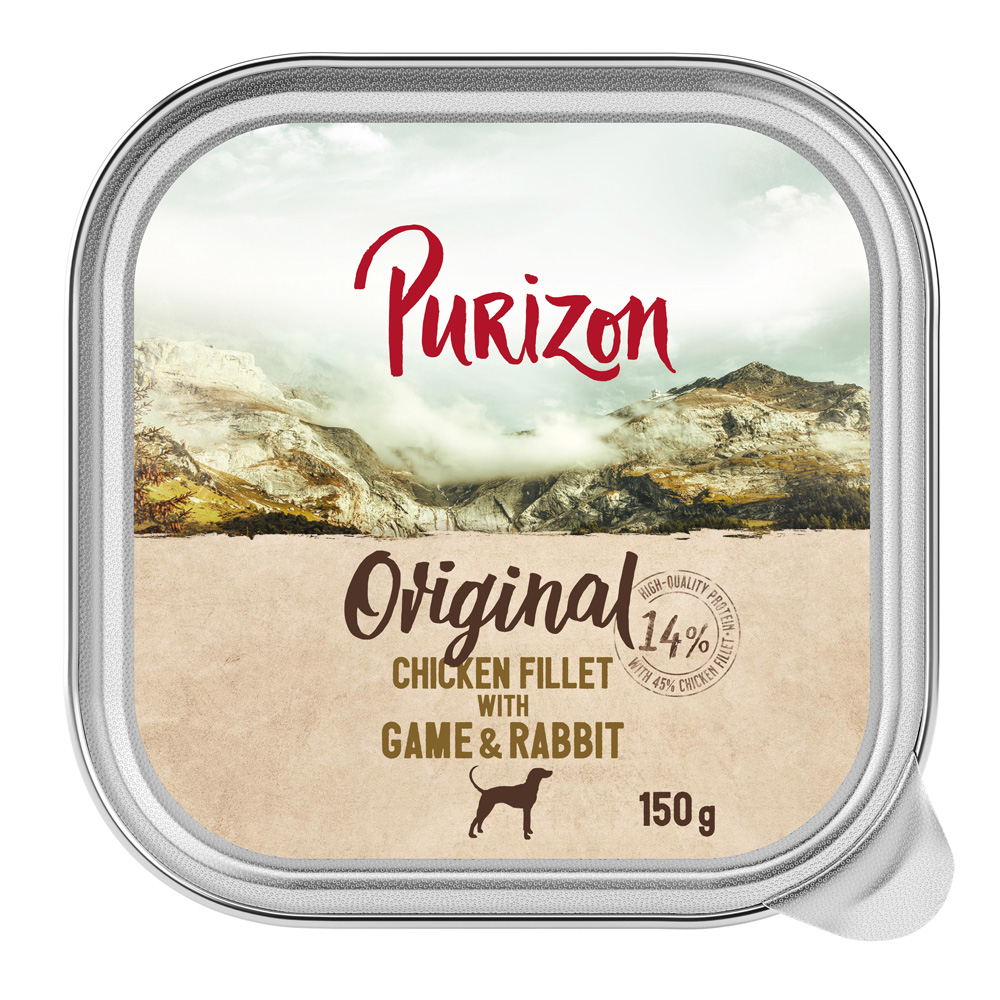 Purizon 24 x 150 g - Hühnerfilet mit Wild Purizon 24 x 150 g - Hühnerfilet mit Wild von Purizon
