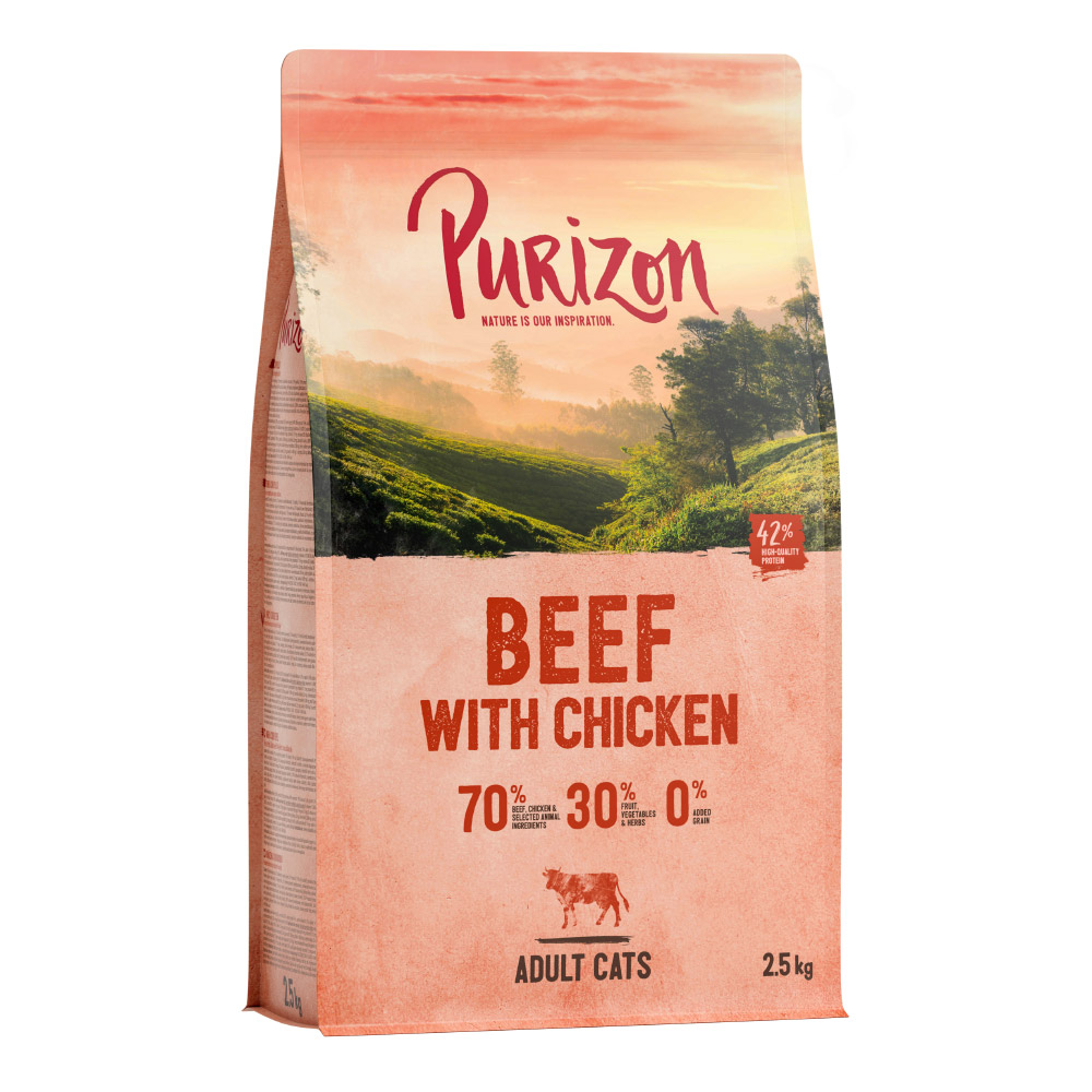 Purizon Original Rind mit Huhn - getreidefrei - 2,5 kg von Purizon