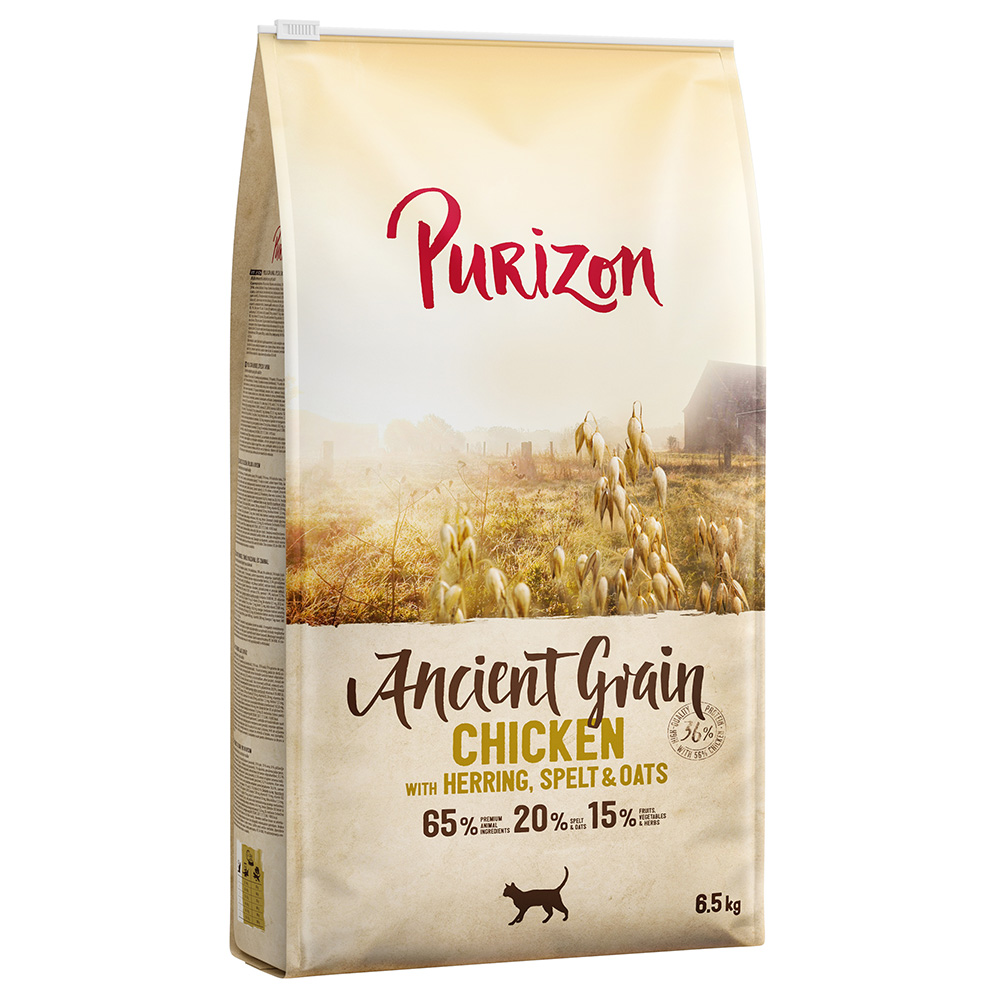 Purizon Adult Urgetreide Sparpaket 2 x 6,5 kg - Huhn mit Fisch von Purizon