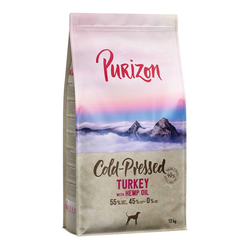 Purizon Kaltgepresst Pute mit Hanföl - 12 kg von Purizon