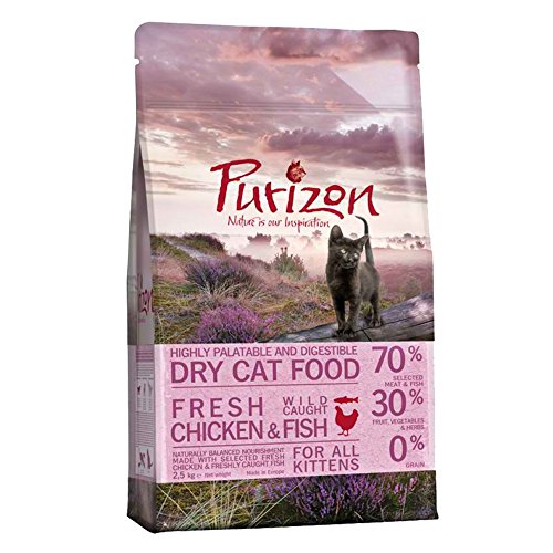 Purizon Katzentrockenfutter für Kätzchen mit Huhn (6,5 kg) von Purizon