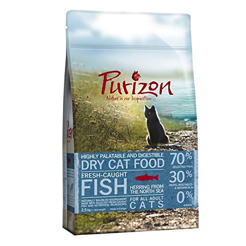 Purizon Premium Trockenfutter für Katzen, Fisch, 6,5 kg von Purizon