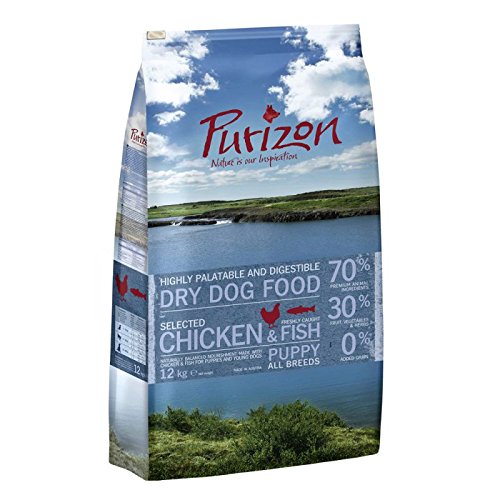 Purizon Puppy - Getreidefreies Huhn & Fisch | Ein gesundes ausgewogenes Hundefutter von Purizon