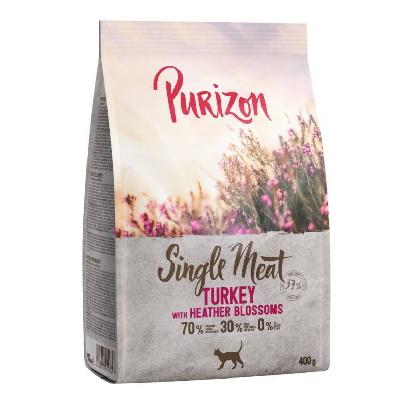 Purizon Single Meat Pute mit Heidekrautblüten - 400 g von Purizon