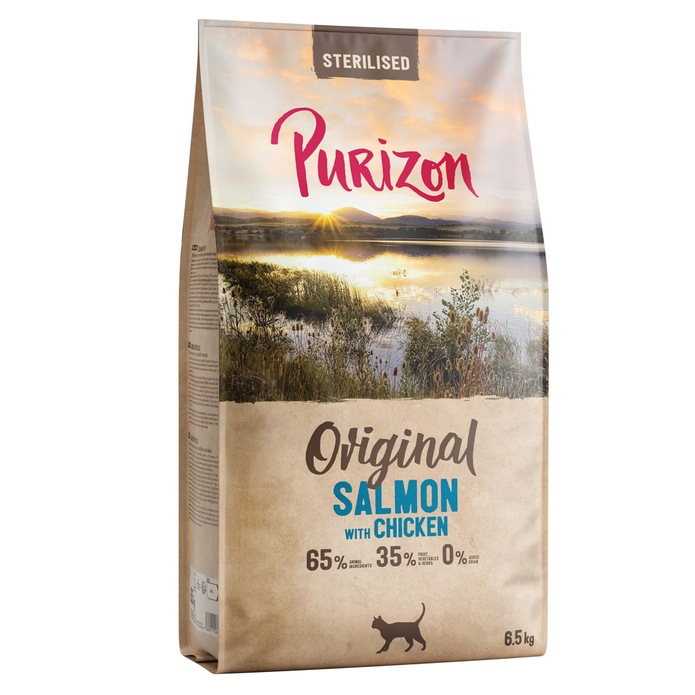 Purizon Sterilised Adult Lachs mit Huhn - getreidefrei - NEU: 6.5 kg Purizon Sterilised Adult Lachs mit Huhn - getreidefrei - NEU: 6.5 kg von Purizon