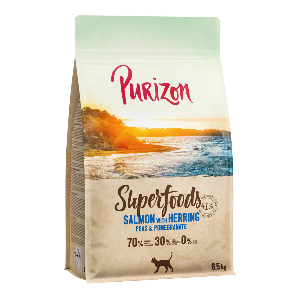 Purizon Superfoods Lachs - 6,5 kg Purizon Superfoods Lachs - 6,5 kg von Purizon
