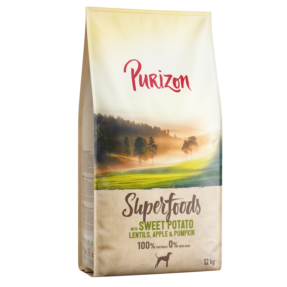 Purizon Superfoods Veggie Süßkartoffeln mit Linsen, Apfel & Kürbis - Sparpaket: 2 x 12 kg Purizon Superfoods Veggie Süßkartoffeln mit Linsen, Apfel & Kürbis - Sparpaket: 2 x 12 kg von Purizon