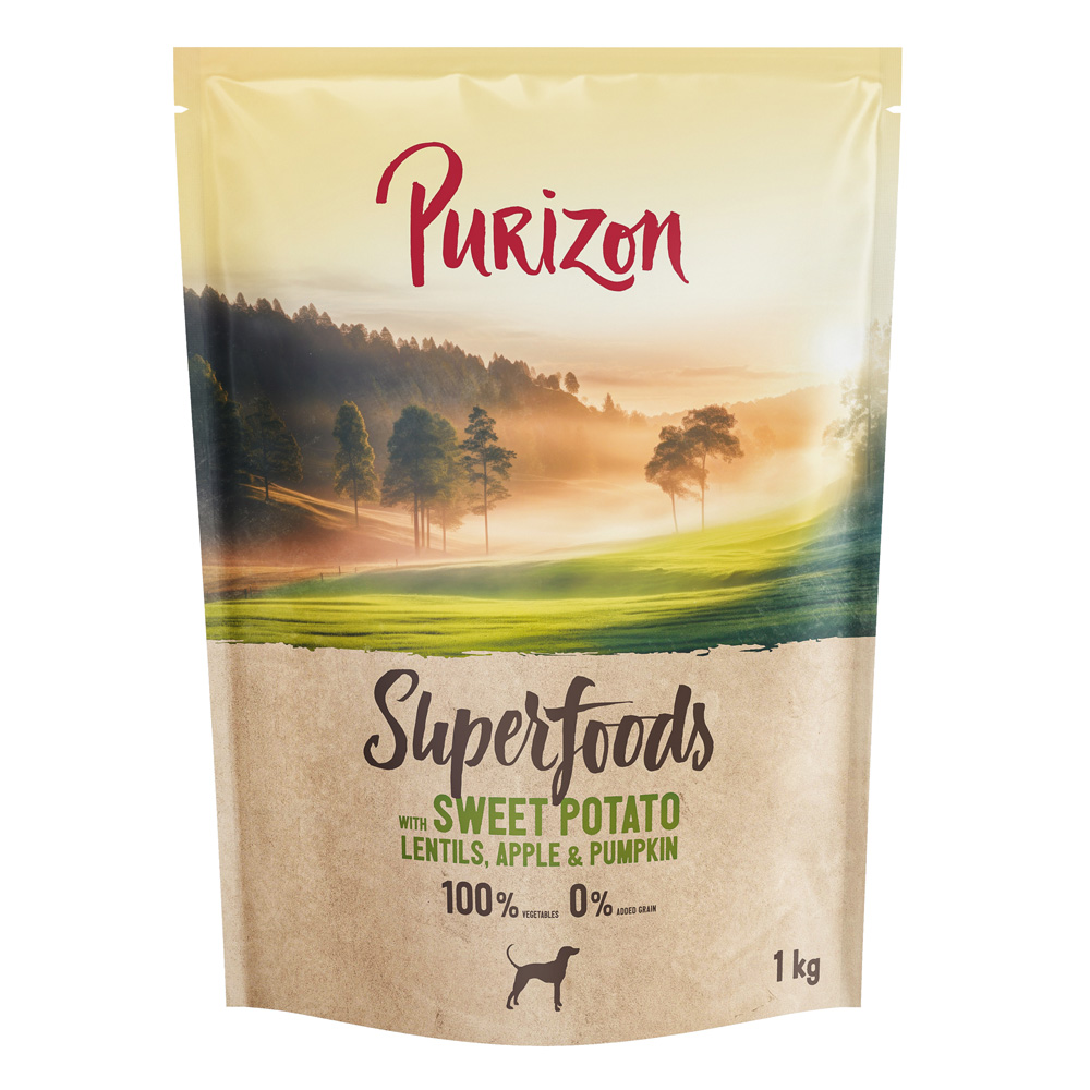 Purizon Superfoods Veggie Süßkartoffeln mit Linsen, Apfel & Kürbis - Sparpaket: 2 x 12 kg Purizon Superfoods Veggie Süßkartoffeln mit Linsen, Apfel & Kürbis - Sparpaket: 2 x 12 kg von Purizon