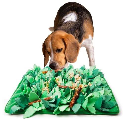 Puzzle Feeder Schnüffelmatte für Hunde und Katzen, interaktives Hundespielzeug, um sie beschäftigt zu halten, Bereicherungsspielzeug für Hunde zum langsamen Fressen, Hunde-Puzzles, intelligente Hunde, von Puzzle Feeder