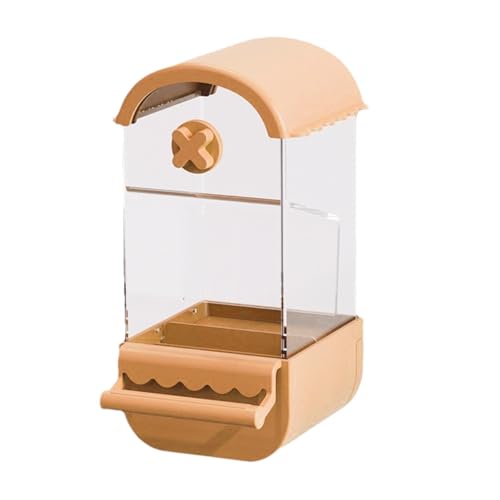 Automatic Bird Feeder | Indoor Parrot Food Dispenser | Convenient Small Bird Feeder for Busy People, No Solution for Budgerigar, Parakeet, Macaw, Ideal for Stress- Care and Feeding von Pzuryhg