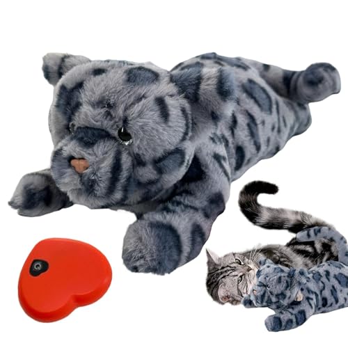 Heartbeat Toy for Cat, Plush Snuggle Sleep Aid Doll, Puppies Heartbeat Toys, Heartbeat Pillow Plush Calming Puppy Toys Stress Relief Supplies for Puppy Kitten, 14.96x6.69x6.69 inches von Pzuryhg