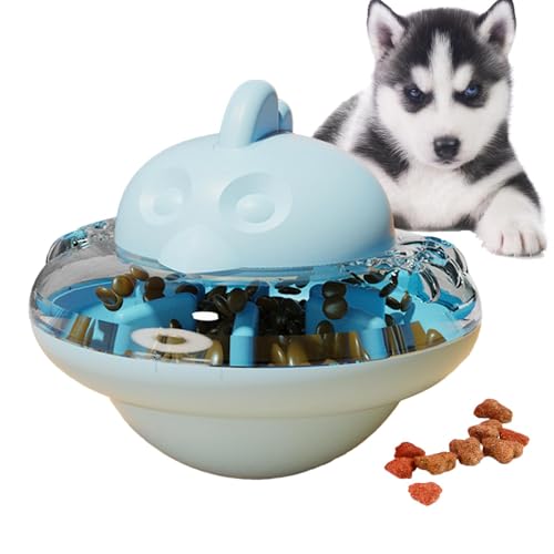 Hunde-Puzzle-Futterspielzeug, langsames Futter-Hundespielzeug, interaktives Hundespielzeug für die Leckerli-Ausgabe | Kauspielzeug für Hunde, Slow Feeder für Hunde für gesunde Ernährung, Hunde-Unter von Pzuryhg