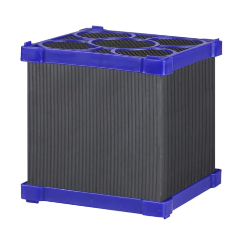 Pzuryhg Aquarium Cube Filter, Aktivkohle Wassertrog Luftreiniger, Starke Filtration und Absorption für Aquarium, Teiche, Aquarium und Wassertank, Aktivkohle Wasserreinigung von Pzuryhg