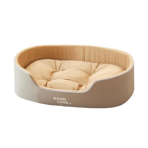 Pzuryhg Hunde-Couch-Bett, bequeme Haustiercouch, doppelseitiges Hundebett, Katzenschlafmatte, kleine Haustiercouch, Haustierbett-Zubehör, 50 x 35 cm, Vier-Jahreszeiten-Doppelseitige von Pzuryhg