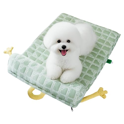 Pzuryhg Kühl Hundebett, Kühlmatte Schlafunterlage, Antirutsch Kissenauflage Mit Waschbarem Bezug Für Kleine Mittelgroße Große Hunde Innen Außen Camping Pzuryhg Kühl Hundebett, Kühlmatte Schlafunterlage, Antirutsch Kissenauflage Mit Waschbarem Bezug Für Kleine Mittelgroße Große Hunde Innen Außen Camping von Pzuryhg