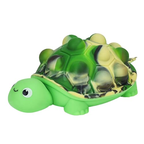 Pzuryhg Turtle Relief Toy, Cartoon Turtle Toy, Squeeze Stress Toy, Fidget Toys for Kids, Turtle Fidget Toy, Stress Relief Toys, Pinch Stress Relief Turtle Toy for Kids & Adults von Pzuryhg