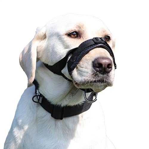 Soft Dog Muzzle, Adjustable No Barking, Anti-Barking Dog Muzzle, Dog Mouth Guard, Large Dog Muzzle, Prevent Barking Muzzle, No Barking Muzzle, Pet Supplies Muzzle von Pzuryhg