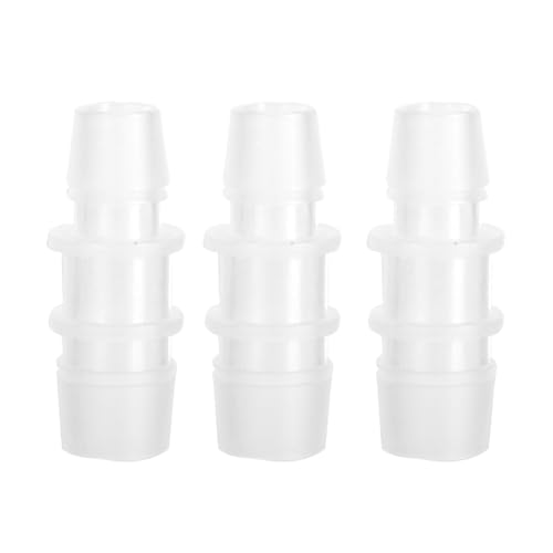 QANYEGN Aquarium-Anschluss, Kunststoff-Adapter mit variablem Durchmesser, gerader Luftpumpenschlauch-Anschluss, Airline-Schlauch zum Anschließen (12mm/20mm Interchangeable, 3 Pieces per Pack) von QANYEGN