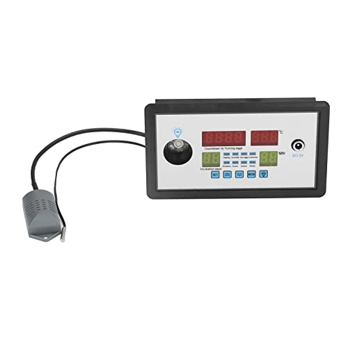 Qanyegn Intelligent Inkubator Thermostat, Hygrostat Vollautomatischer Steuerung Thermostat, automatischer Eier -Inkubator -Controller Thermostat für Eier Enten Eiergans Eier von QANYEGN