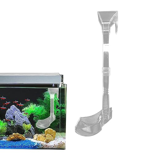 QARIDO Aquarium-Futterschlauch | Futternäpfe für Aquarien - Festpunkt-Aufbewahrungsrohr für Garnelenfische und Garnelenfutter für Aquarien von QARIDO